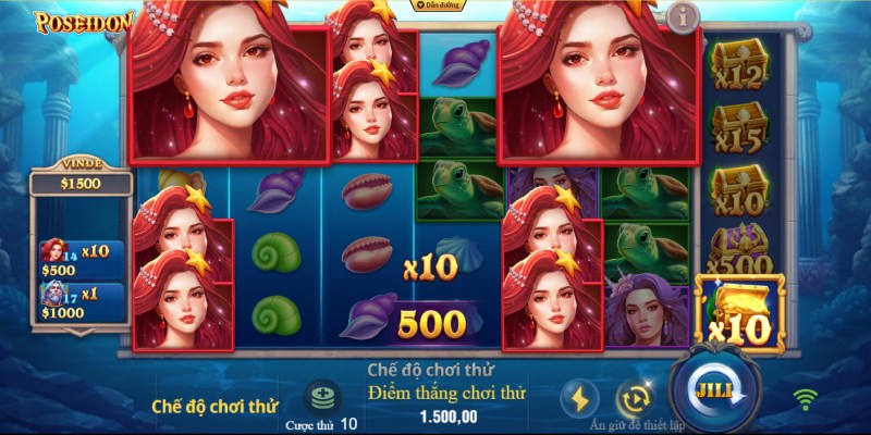 Poseidon slot – Trải nghiệm quay hũ cuốn hút