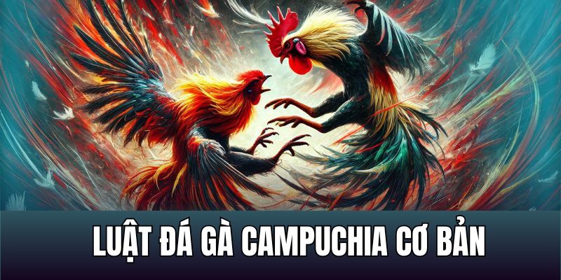 Luật cơ bản áp dụng trong các trận đấu chọi gà Campuchia